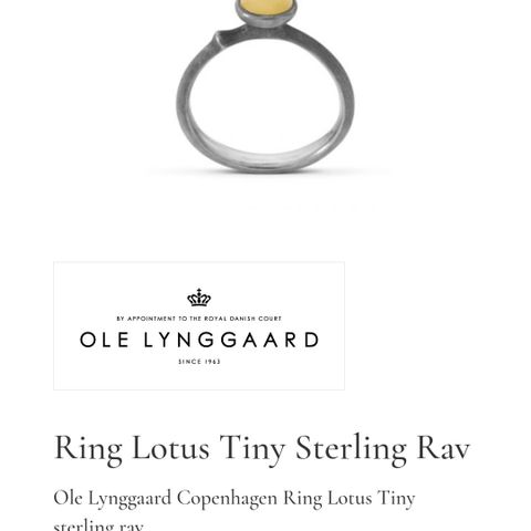 Ole lynggaard tiny lotus