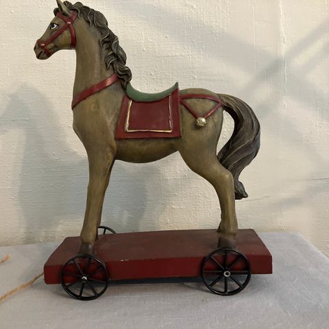 Vintage  dekorativ hest figur