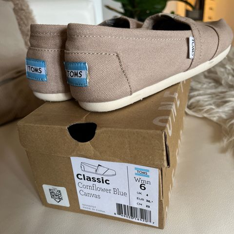 Toms sko str 36,5  W6