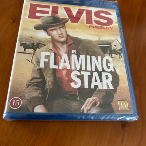 Flaming Star Elvis Blu-ray (ny i plast)