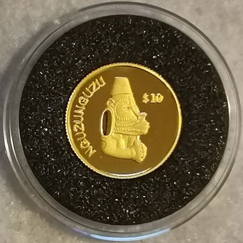 2000, Nguzunguzu, 1/25 oz, 999 gull.