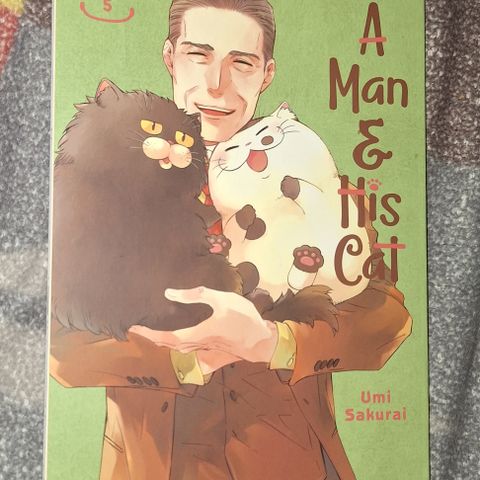 A Man & His Cat manga vol 5 selges!