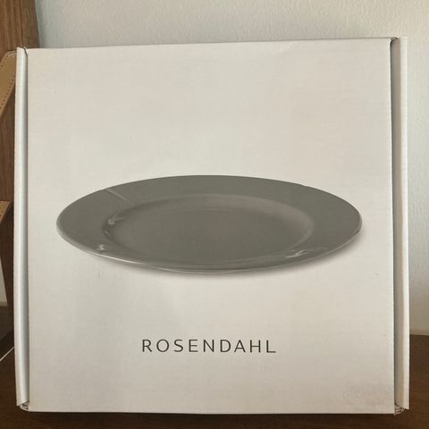 2 stk Rosendahl Grand Cru tallerkner Ø:23 cm (Askegrå)