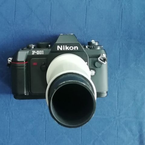 Nikon F-301 Kamerahus med mikroskoptube