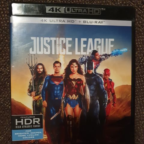 4k UHD bluray - Justice league