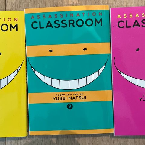 Manga - Assassination Classroom 1-3