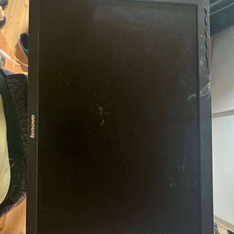 Lenovo skjerm lcd monitor