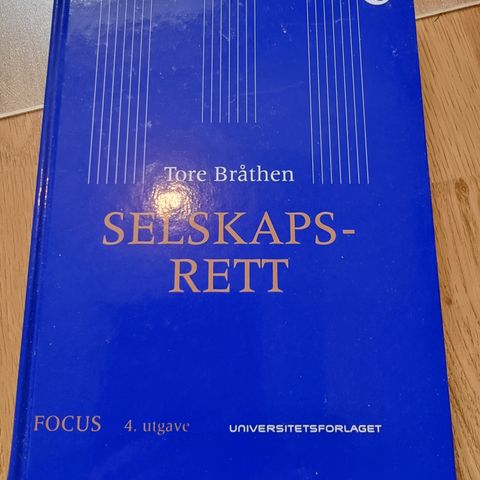 Tore Bråthen - selskapsrett