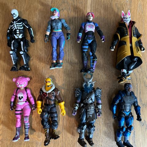 Fortnite figurer 8 stk