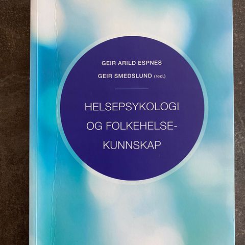 Helsepsykologi og folkehelsekunnskap