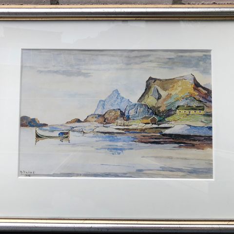 Maleri av Halfdan Hauge vurderes solgt