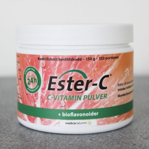 Ester C - 150g Vitmain C pulver boks