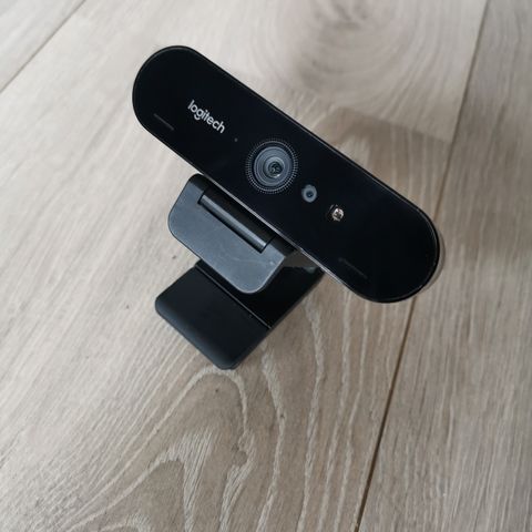 Logitech Brio 4K webkamera (sort)