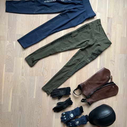 Diverse rideklær, Ariat, kingsland, CRW, ridetights m.m