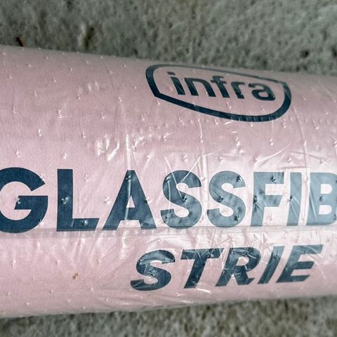 Glassfiberstrie 25 meter lengde