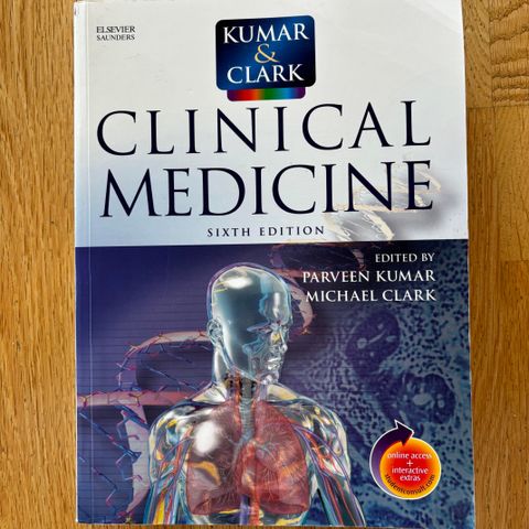 Nesten ny Clinical Medicine (6. Edition) bok selges rimelig