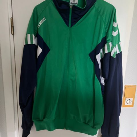 Vintage Hummel treningsoverdel 1992, grønn