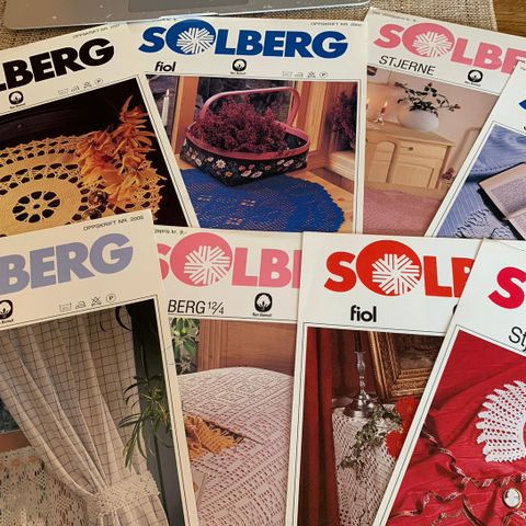 Retro hekleoppskrifter Solberg  - litt av hvert