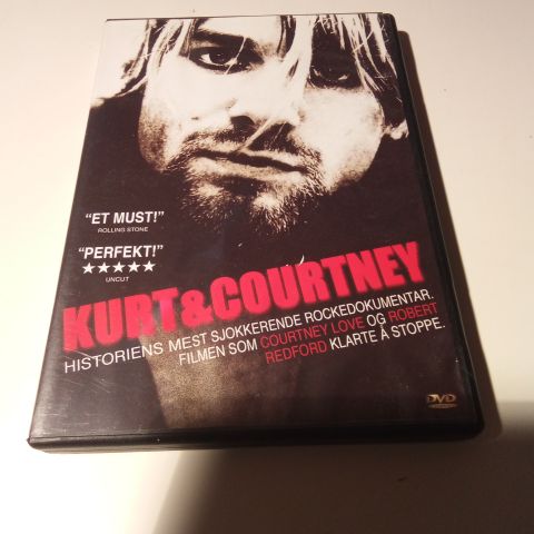 Kurt & Courtney.    Norsk tekst