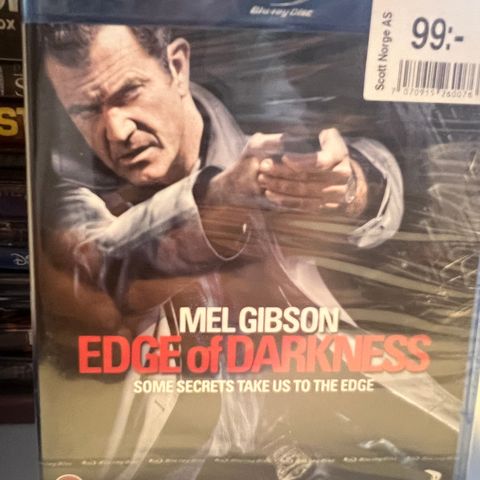 Edge of Darkness. Blu-ray. Europeisk sone. Ny i plast