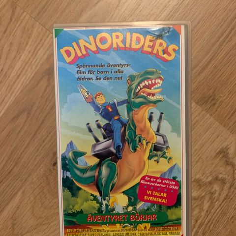 Dinoriders vhs