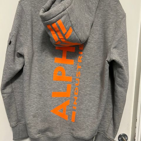 Alpha Industries hoodie/ hettegenser str M