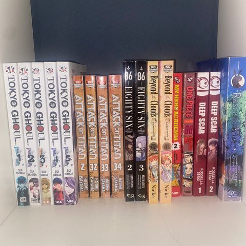 Anime Manga til salgs