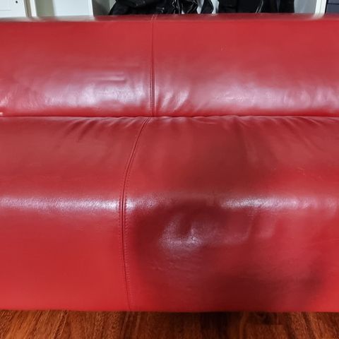Rød sofa