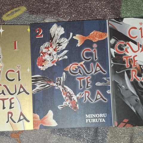 CIGUATERA Manga vol 1-3 selges samlet!