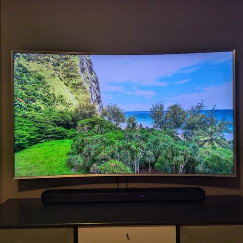 Samsung 65" curved tv selges.Reservert*