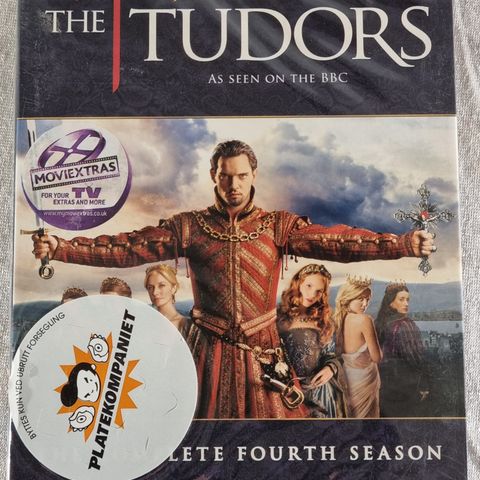 The Tudors sesong 4 DVD ny forseglet