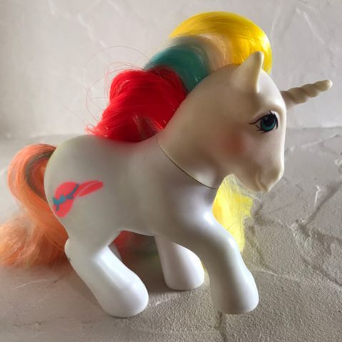 Vintage My Little Pony G1 med solhattsymbol