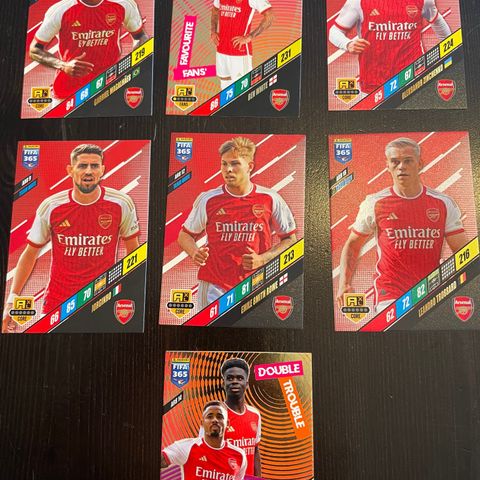 Fifa 365 Arsenal fotballkort - Panini Adrenalyn XL
