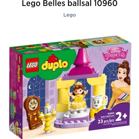Lego Belles ballsal 10960 Lego