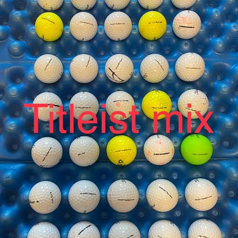 Titleist mix golfballer 50stk