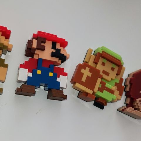 2D Nintendo figurer kr 100