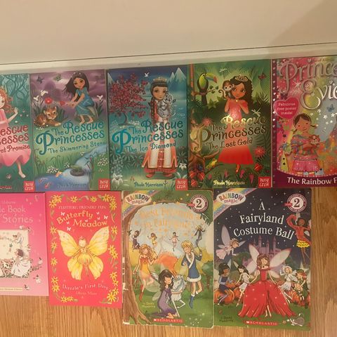 9 Princess & Fairy bøker books