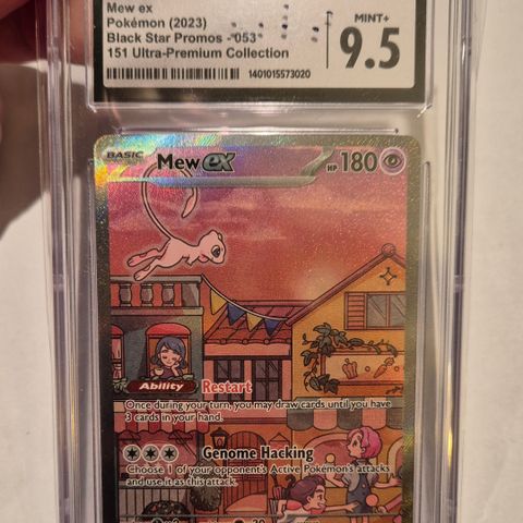 Mew ex black star promo CGC 9.5