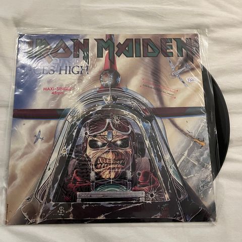 Iron Maiden maxi EP - Aces high