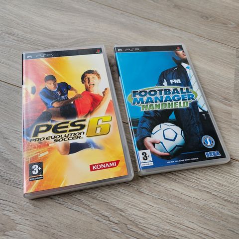 Pro Evolution Soccer 6 + Football Manager Handheld  (PSP)