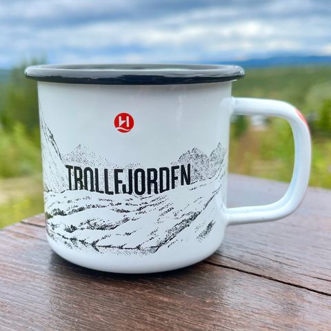 Trollfjorden - Hurtigruten emaljekopp ❤️
