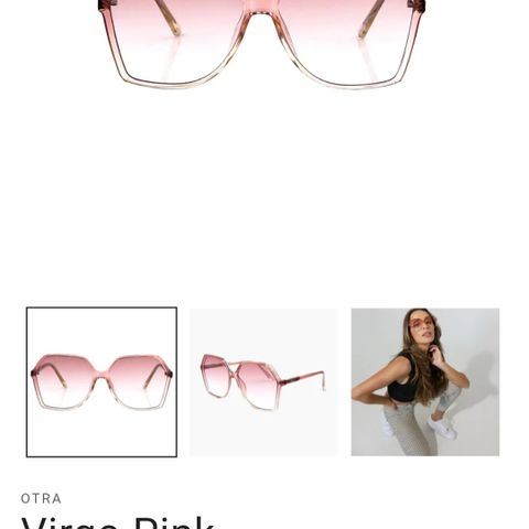 Otra virgo pink solbriller