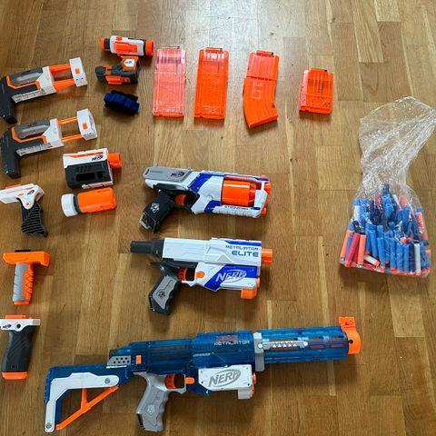 Nerf.  Selges samlet,  eller oppdelt