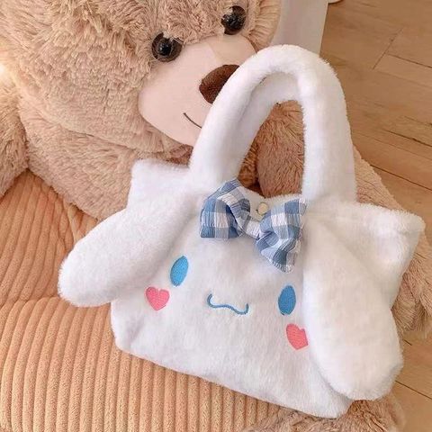 Veske Kawaii Sanrio Kuromi Plushie Cinnamoroll Bag