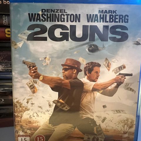 2 Guns/2Guns. Blu-ray. Europeisk sone
