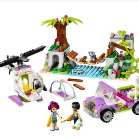 Lego Jungle bridge rescue