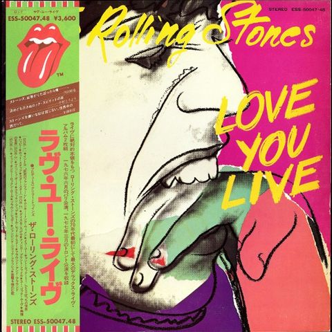 Rolling Stones - «Love You Live» Japansk pressing m/obi