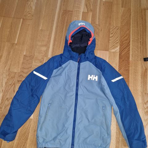 Helly hansen vinterjakke str 140/10 år