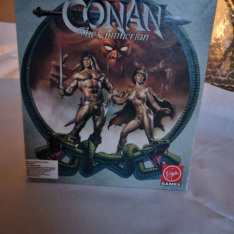 Conan the Cimmerian - Interplay -  IBM Pc 5.25 Floppy Big Box