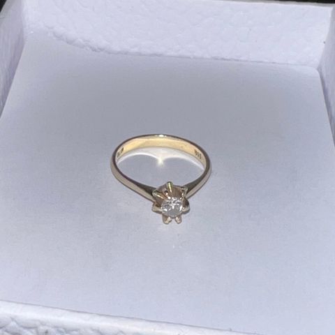 Diamantring/forlovelsesring